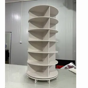 Customized Size Shoe Carousel 360 Rotating Shoe Rack Tower 7 Tier Storage Cabinet Rotating Shoe Racks