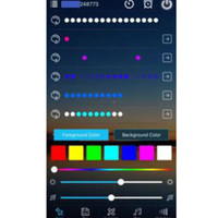 Contrôleur programmable d'application de musique à distance IR pour WS2812B WS2811 SK6812 Matrice de corde de bande RGBIC adressable