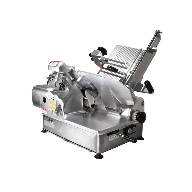 HB-21 commercial Fully automatic electric meat slicer cutter industrial frozen Multi-functional Meat Slicer Machine