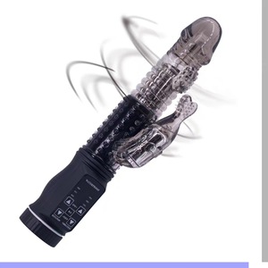 Vibrador <span class=keywords><strong>Transparente</strong></span> Morado con Forma de Sirena, con Perla Giratoria, Juguete Erótico para Adultos, Recargable por USB, IPX7 - Product Image 3
