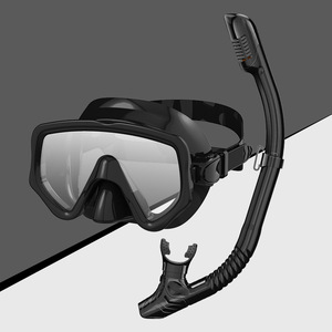 Máscara de Buceo OEM con Snorkel Completamente Seco, Talla Única para Adultos, Silicona, Vidrio Templado de Alta Definición, Antivaho, para Natación - Product Image 3