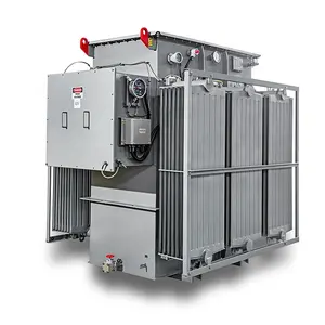 Fornecedores de transformadores herméticos herméticos de 2mva 11 33KV com óleo de ventiladores de refrigeração
