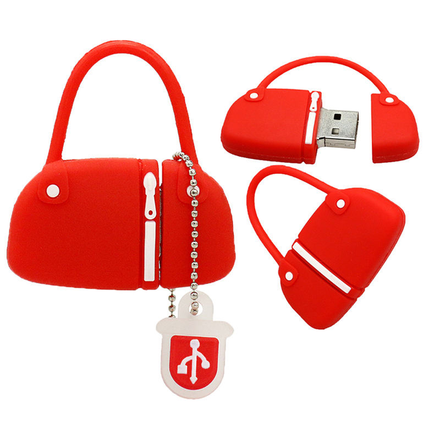 USB 3.0 High-Speed Flash Drive with PVC 3D Doll Soft Glue Gift 1-Year Warranty New 128GB 64GB 16GB 8GB Capacity