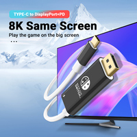 Câble USB C vers HD THCD12, adaptateur Type C vers HDTV, cordon de charge PD 2M pour Switch 2 OLED ROG Ally Steam Deck, ordinateur portable, accessoire de jeu