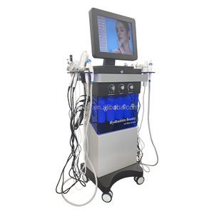 Usine personnalisée 14 en 1 Hydro oxygène nettoyage du visage soins de la peau rajeunissement de la peau lifting <span class=keywords><strong>Machine</strong></span> nettoyage du visage beauté <span class=keywords><strong>Spa</strong></span> - Product Image 2