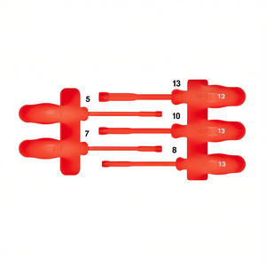 Ensemble d'outils en caoutchouc M299V 519 avec poignées rouges pour usage domestique - Product Image 2