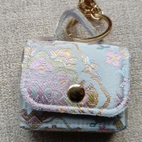 Mini Bestickter Schlüsselanhänger mit Band - Niedliche Kleine Tasche Kreative Heimdekoration Modischer Valentinstag Hochzeit Neuer Taschenanhänger