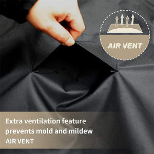 बेलैंड यूव प्रतिरोधी स्विंग कैनोपी कवर 3 ट्रिपल सीटर हैममॉक कवर आउटडोर फर्नीचर स्विंग चेयर कवर - Product Image 3