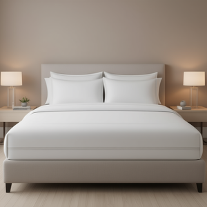 Juego de Sábanas Estilo Hotel, 2000 Hilos, Ultra Suaves, Blancas, Sólidas, para Todas las Temporadas - Product Image 2