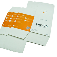 Boîtes en papier kraft gaufré personnalisées en gros, boîtes en carton blanc, emballages extérieurs pour aliments, électronique, cosmétiques