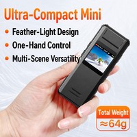 Cámara Corporal HD 1080P con Control por Voz IA, Batería de 11H, Visión Nocturna 180° °   Clip Magnético Giratorio para Lentes con Seguridad para Grabación