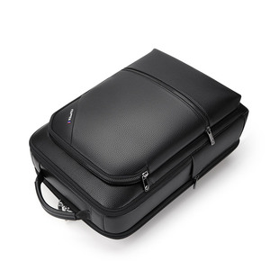 Sac à Dos de Sport Tendance en <span class=keywords><strong>Cuir</strong></span> de Vachette <span class=keywords><strong>pour</strong></span> <span class=keywords><strong>Homme</strong></span> avec USB, Nouveau Style Urbain, Fermeture Éclair Transfrontalière, Sac d'<span class=keywords><strong>Ordinateur</strong></span> <span class=keywords><strong>pour</strong></span> l'École - Product Image 2