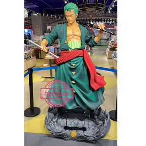 Figur Aksi <span class=keywords><strong>Zoro</strong></span> One Piece Ukuran Asli 190cm, Figur Anime Resin dengan Tiga Pedang, Laris Manis 2024 - Product Image 3