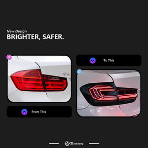 13-18 para BMW 3 Series F30/35, montaje de actualización de luz trasera, dirección de flujo LED, compatible con fronteras - Product Image 2