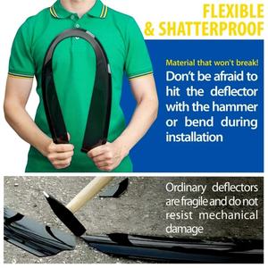 Déflecteurs de vent pour vitres de voiture, visières de fenêtre, pare-pluie pour NISSAN X-TRAIL XTRAIL T31 2008-2012, Ventshade Ventvisor - Product Image 6