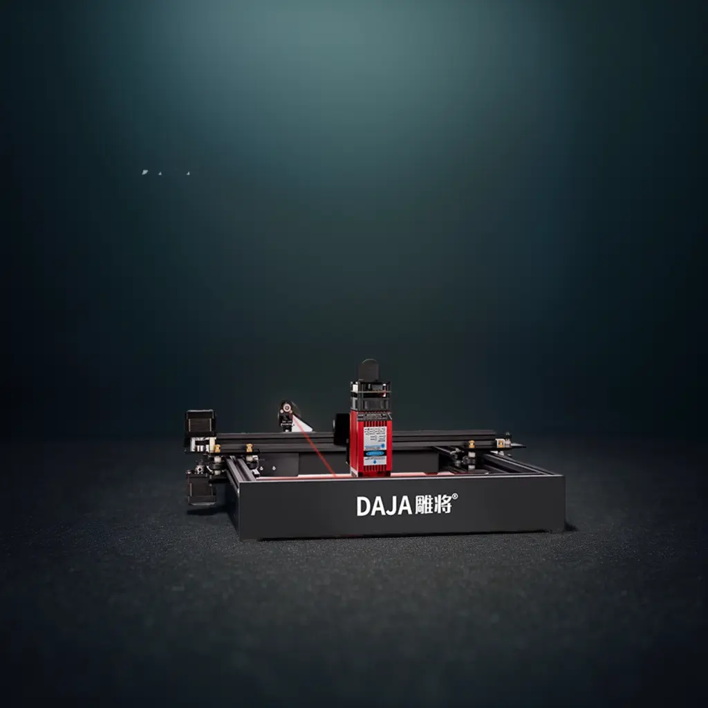 DAJA D3 profesional Diode Desktop dengan Auto Feeder kontrol batu Bangkok 360 derajat Laser pengukir mesin untuk sikat gigi