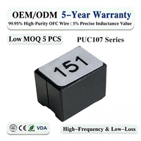 Inducteur de puissance SMD Cube à courant élevé 10*7*10mm, blindage magnétique, enroulement à fil plat, faible DCR 0.16mΩ, 75A, convertisseur DC-DC Buck