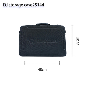 사용자 정의 로고 심플한 디자인 지퍼 클로저 블랙 48x33cm 방수 내구성 휴대용 에바 하드 쉘 케이스 - Product Image 3