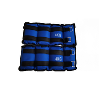 Juego de Pesas Ajustables para Tobillos, para Gimnasio y Deportes, 1 Par, 1-6 kg, Correas de Peso para Piernas, Muñecas y Tobillos, para Hombres