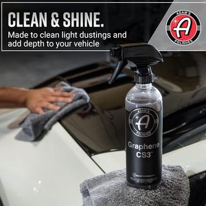 Adams Graphene CS3 Spray de revêtement multi-effets, liquide mère hautement concentré, produit d'entretien automobile sans dilution - Product Image 2