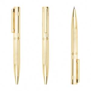 Exquisito Bolígrafo de Metal con Rodillo Giratorio y Recubrimiento Electrolítico, con Figura Grabada y Diseño de Logotipo Personalizado - Product Image 4