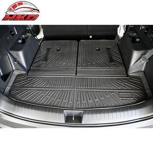 Tapis de coffre arrière pour Hyundai Santa Fe 24-26 avec protection de dossier TPE 6/7 places - Product Image 3