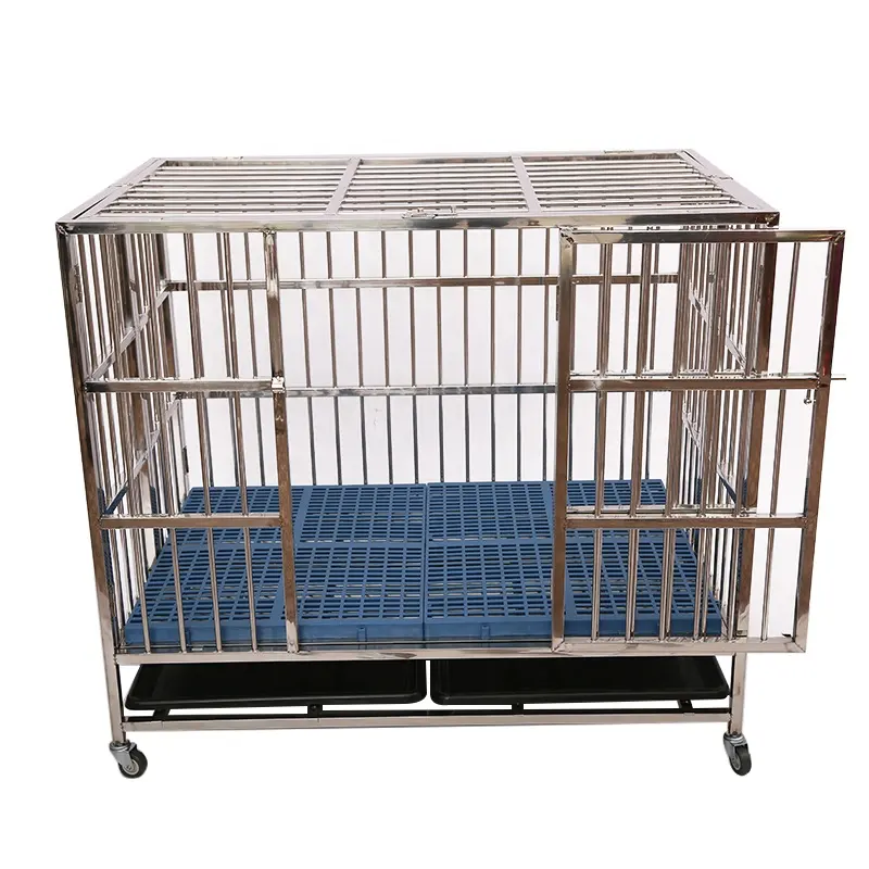 Disponibile in magazzino fornitore Della Cina grande cane all'aperto canile/gabbie per cani, tubo saldato gabbia/heavy duty pet crate per la formazione di cani di taglia grande