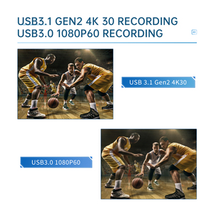 UC3300H-Plus โรงงานผลิตโดยตรง 1080P USB 3.1 ความเร็วสูง การ์ดจับภาพวิดีโอ HDMI คู่ สำหรับการสตรีมและบันทึกภาพจากคอนโซลเกมคู่ - Product Image 3