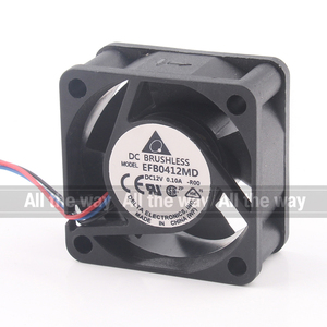 Delta 5V 24V 48V DC 12V 0.10A AC EC 4020 40X40X20MM 4CM Three-wire Inverter <strong>Double</strong> Ball Bearing Switch EFB0412MD-R00 Cooling Fan - Product Image 2