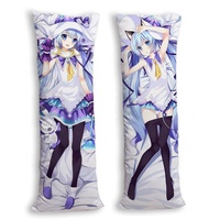 Housse de coussin Dakimakura personnalisée avec impression hentai, anime, corps nu, non censuré, coussin long personnalisé