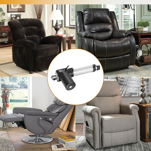 Actionneur linéaire pour fauteuil de massage stable, design élégant, étanche, hotte aspirante à tige poussoir-tiroir, faible <span class=keywords><strong>bruit</strong></span>, actionneur secret pour bibliothèque - Product Image 6