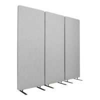 Cloison de sol en Polyester insonorisant, panneaux en tissu acoustique, cloison pliable pour bureau