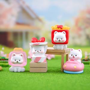 Adorable serie de perros decoración regalo figura caja ciega lindos coleccionables caninos divertido paquete misterioso para amantes de las mascotas sorpresa especial - Product Image 3