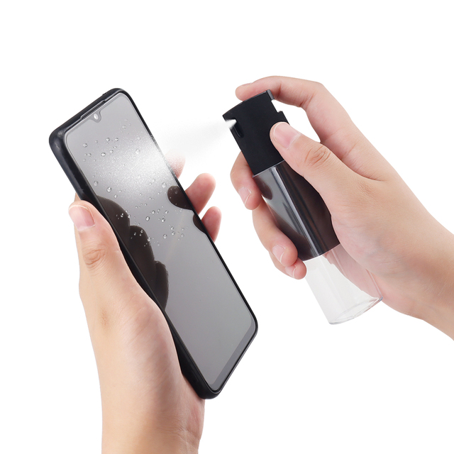 Hot Selling Portable PC Screen Cleaner Spray Touch Screen Laptop and Mobile Phone 2-in-1 Kit