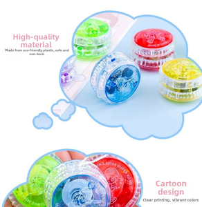 Jouet de <span class=keywords><strong>yoyo</strong></span> miniature magique, <span class=keywords><strong>yoyo</strong></span> amusant de haute qualité en plastique, <span class=keywords><strong>yoyo</strong></span> réactif à la lumière, <span class=keywords><strong>yoyo</strong></span> professionnel éducatif créatif <span class=keywords><strong>3A</strong></span> - Product Image 4