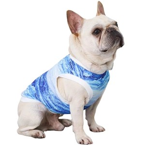 Breathable Summer Dog Cooling Vest Custom Sleeveless Pet Cooling Vest <b>Clothes</b> T-Shirts Dog <b>Clothes</b> Summer Dog Cooling Vest - Product Image 1