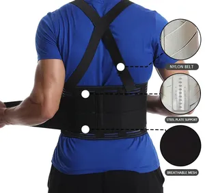 श्रमिकों की देखभाल करने वाले निचले लंबर बैक सपोर्ट बेल्ट कमर का समर्थन करता है बर्गनॉमिक कमर का समर्थन करता है - Product Image 5