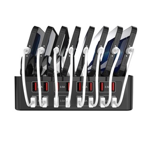 Cargador de escritorio inteligente PD 150 de 3,0 W, base de carga USB de 16 puertos con soporte para teléfono, tableta, portátil, reloj, auriculares AU EU, UK, enchufe de EE. UU. - Product Image 1