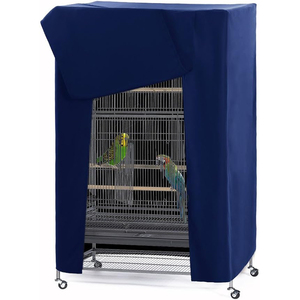 กรงนกสากลสำหรับกรงนกแก้วสำหรับนอนที่คลุมป้องกันสำหรับนกแก้วนกเลิฟเบิร์ดตาข่ายระบายอากาศได้ดีที่คลุมกรงนกสำหรับสัตว์เลี้ยง - Product Image 6