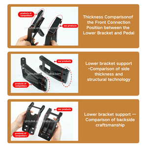 टोयोटा हाइक्रॉस स्वचालित इलेक्ट्रिक साइड स्टेप के लिए भारी शुल्क रिट्रेटेबल पावर रनिंग बोर्ड - Product Image 6
