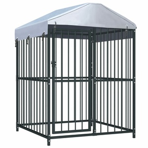 10 pies x 10 pies x 6 pies utilizados para paneles de valla soldados con eslabones de cadena jaulas para perros perreras con techo de lona - Product Image 6