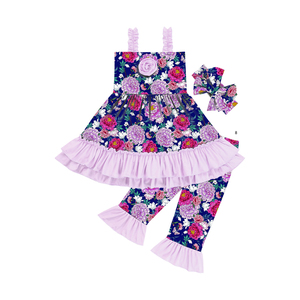 Robes à Bretelles et Volants Tendances pour Filles – Tenues d'Été pour Enfants – Ensembles de Vêtements pour Tout-Petites – Prix de Gros en Chine - Product Image 4