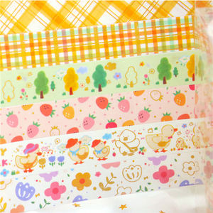 Rouleau <span class=keywords><strong>de</strong></span> <span class=keywords><strong>ruban</strong></span> décoratif personnalisé en usine Rouleau <span class=keywords><strong>de</strong></span> <span class=keywords><strong>ruban</strong></span> décoratif Washi <span class=keywords><strong>Ruban</strong></span> <span class=keywords><strong>de</strong></span> <span class=keywords><strong>masquage</strong></span> - Product Image 6