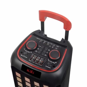 Ndr1098 40 Wát nhà máy BT loa 2*8inch đôi màu xanh răng RGB LED FM woofer microphone stereo không dây loa AUX mini thiết kế" - Product Image 5