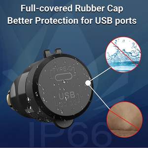 Hella 30W PD USB C Chargeur Adaptateur Prise 12V <span class=keywords><strong>Motorrad</strong></span> DIN 12-24v Tension Type Allume-cigare - Product Image 5