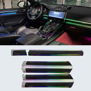 Luz Ambiental LED RGBIC para Automóvil, Tira Acrílica Sinfónica, Lámpara Interior de Neón para Porsche Cayenne 2010-2017, Venta al Por Mayor - Product Image 1
