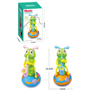 Juguete Musical Electrónico de Plástico con Forma de Gusano Retorcido para Bebés y Niños, Funciona con Pilas, Juego Educativo - Product Image 3