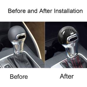 Cubierta de perilla de cambio de marchas de decoración para coche, accesorios de paleta para <span class=keywords><strong>Audi</strong></span> A3, 8V, <span class=keywords><strong>S3</strong></span>, Q2L, A6, C7, S6, A7, S7, A8, Q5, Q7, 2017, <span class=keywords><strong>2018</strong></span>, 2019 - Product Image 6