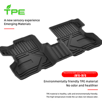 Vente chaude tapis de voiture TPE étanche à la poussière tapis de sol de voiture antidérapant pour Renault Captur 2020-2022 carburant