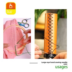 Nuevas <span class=keywords><strong>Agujas</strong></span> <span class=keywords><strong>de</strong></span> Coser a Mano <span class=keywords><strong>de</strong></span> Ojo Grande <span class=keywords><strong>para</strong></span> <span class=keywords><strong>Punto</strong></span> <span class=keywords><strong>de</strong></span> <span class=keywords><strong>Cruz</strong></span>, Marca PONY, Importadas, N.° [Número] <span class=keywords><strong>Agujas</strong></span> <span class=keywords><strong>de</strong></span> <span class=keywords><strong>Bordar</strong></span> Suaves con Punta Combinada 26/24/22 - Product Image 3
